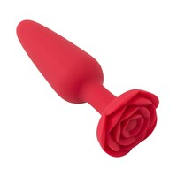 Dilatateur anal en silicone multicolore en forme de rose, jouet sexuel pour adultes, masturbation, plug anal géant doux, couple homme femme