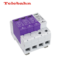 Parafoudre CA 385V/275V 10-20kA 3P+NPE T2, dispositif de protection contre les surtensions basse tension pour TT/TN-S