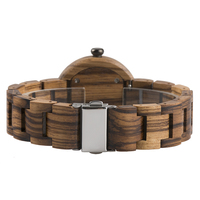 BEWELL-Reloj de madera para hombre y mujer, pulsera de movimiento japonés, estilo minimalista, precio al por mayor