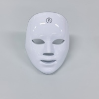 Masque LED Photon 7 Couleurs OEM ODM, Masseur Facial Sans Fil Rechargeable, Anti-Rides, Lifting de la Peau, Équipement de Beauté