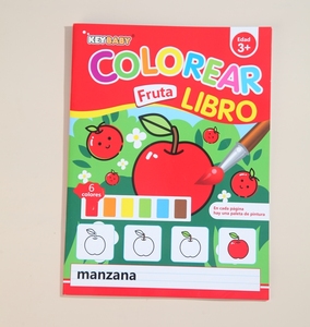 Keybaby libro mágico de agua en español, juguetes educativos reutilizables para pintar con bolígrafo para niños pequeños hechos de papel duradero - Product Image 6