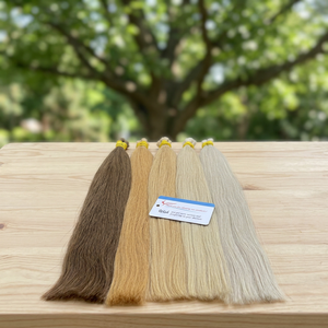 Best Bulk Human Hair Natural Straight Bundles Virgin Raw Straight Cuticle Aligned Vietnamese <b>Extensions</b> Hair <b>for</b> <b>Braiding</b> - Product Image 6