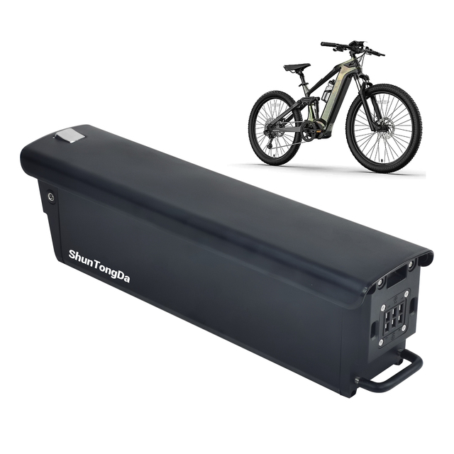 ShunTongDa 48V 52V 20Ah Ebike Battery 21700 Cell 30A BMS 1500W Lithium Pack Downtube Replacement Electric Bicycle Charger
