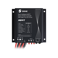 Contrôleur de charge MPPT à courant constant tout-en-un SRNE étanche IP67 15A 12V haute efficacité pour énergie solaire et éclairage