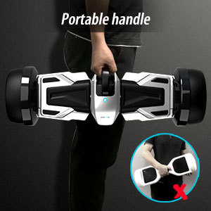 Gyroor Warrior รถทรงตัวบนถนน8.5นิ้วโฉบเร็วพร้อมลำโพงและไฟ LED - Product Image 6