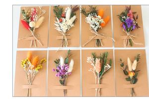 Mini Bohemian <span class=keywords><strong>Chic</strong></span> <span class=keywords><strong>Pampas</strong></span> Flower Cake Flower Decoración de mesa Botella de becerro Mini Flores secas - Product Image 2