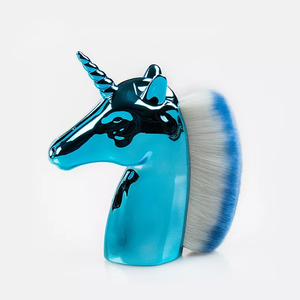 Pinceaux de maquillage <span class=keywords><strong>licorne</strong></span> or Rose pinceau de maquillage poudre libre grand éventail pinceau de maquillage - Product Image 3