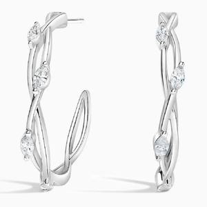 Pendientes de Diamantes Moissanite Más Vendidos, Joyería Fina de Lujo para Mujer, para Compromiso, Aniversario, Celebración y Uso Diario - Product Image 6
