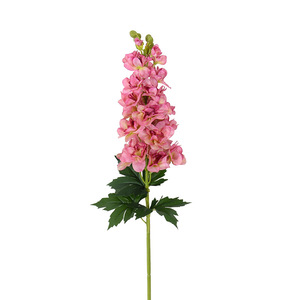 Flower Delight Flores Artificiales de Delphinium de Plástico y Seda con Tacto Real para Decoraciones de Boda y Hogar, Arreglo de Tallo Único - Product Image 5