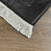Tapis de prière islamique orthopédique en mousse à mémoire de forme de 8 cm pour le soutien des genoux, en tissu Raschel, pour mosquée et maison - Vente en gros