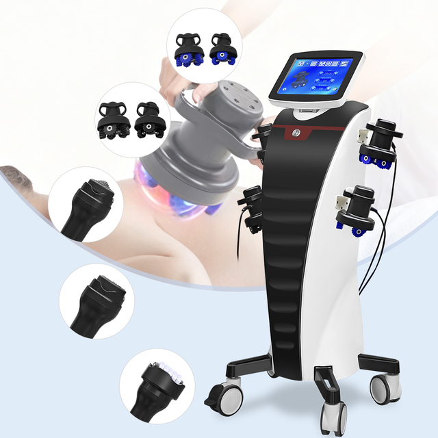Super Strong 7 in 1 Electric 360°Rotation Lymphatic Drainage Massage Body Slimming Roller Therapy Machine