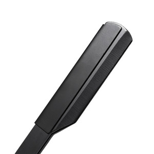 Herramientas de barbero <span class=keywords><strong>para</strong></span> hombres RTS, navaja de <span class=keywords><strong>afeitar</strong></span> plegable negra antigua, navaja de <span class=keywords><strong>afeitar</strong></span> recta de acero inoxidable - Product Image 4