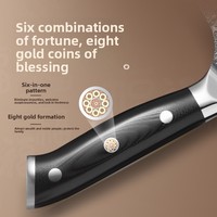 Couteau à découper professionnel Damas 61HRC avec manche G10, grand outil de cuisine pour la maison, le restaurant, la découpe de viande et de poisson, idéal comme cadeau