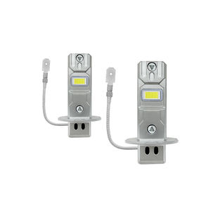 Ampoule de phare LED H1 H3 produite en usine 120W Canbus 10000LM Remplacement de lampe halogène de taille 1:1 12V sans ventilateur Auto LED Globes - Product Image 1