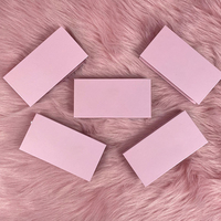 Boîte vide en papier pour Faux cils avec plateau en plastique, boîte d'emballage pour Faux cils, support de boîtier, vente en gros