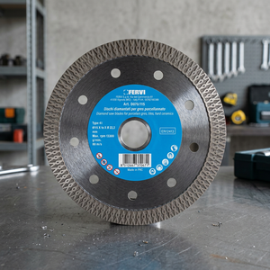 Disques diamantés FERVI professionnels en acier rapide, lames de qualité industrielle, diamètre 180 mm, 8500 tr/min, pour grès porcelanato et marbre - Product Image 3