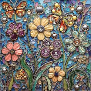 <span class=keywords><strong>Puzzle</strong></span> di Alta Qualità da 1000 Pezzi per Adulti, <span class=keywords><strong>Puzzle</strong></span> Floreale a Forma di Diamante - Product Image 1