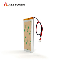 Baterai Solid State Isi Ulang A&S Power AS6060115 3.7V 5000mAh Tahan Lama dan Handal untuk Elektronik Konsumen & Mainan