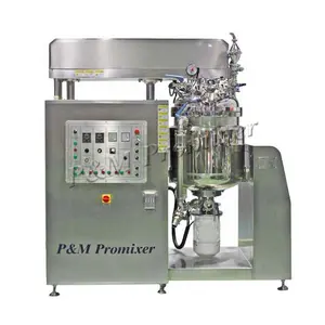 Promixer 50L 100L 200L Hydraulic Lifting Vacuum Emulsifying Mixer Machine Cosmetic Cream Ointment High Shear Homogeneous