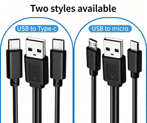 <span class=keywords><strong>สาย</strong></span>ชาร์จ USB แบบ <span class=keywords><strong>2</strong></span>-in-1, <span class=keywords><strong>สาย</strong></span>ดาต้าหัวคู่ USB เป็น Micro USB Type-C <span class=keywords><strong>สาย</strong></span> 1 ต่อ <span class=keywords><strong>2</strong></span> สำหรับโทรศัพท์มือถือและเครื่องใช้ไฟฟ้าขนาดเล็กในบ้าน - Product Image 3