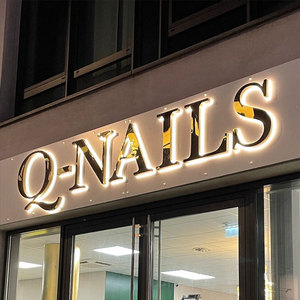 Enseigne Lumineuse <span class=keywords><strong>LED</strong></span> 3D Personnalisable pour Extérieur, Enseigne Publicitaire Rétroéclairée pour Marque, Logo d'Entreprise - Product Image 2