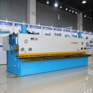 Guillotina Hidráulica de 6x2500mm, Sistema de Control NC <span class=keywords><strong>ELGO</strong></span> <span class=keywords><strong>P40</strong></span> de Alemania, Cortadora de Chapa Metálica de Alta Precisión - Product Image 1