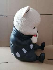 Fashion anime, Pirates GK, <b>Cute</b> pets series, Eating watermelon, Beppo <b>bear</b>, Large size, Scale model Model piece Decoration item - Product Image 6