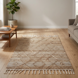Tapis en jute tissé à la main, style kilim, pour chambre, salon, décoration intérieure, fabriqué en Inde, vente en gros - Product Image 3