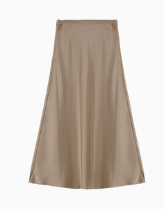 Jupe midi évasée à taille haute pour femme <span class=keywords><strong>MJ23</strong></span> avec poches - Product Image 1