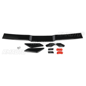 สปอยเลอร์ฝากระโปรงท้ายสีดำ/ลายคาร์บอน สำหรับ Toyota Camry SE XSE L LE XLE และ Honda Accord รุ่นที่ 10 ปี 2018 2019 2020 2021 - Product Image 3