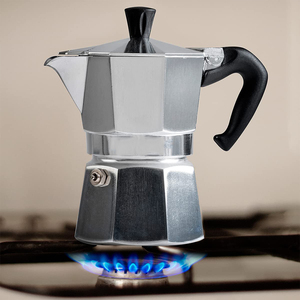 <span class=keywords><strong>Cafetera</strong></span> Moka Icónica LIHONG para Estufa, Olla <span class=keywords><strong>Italiana</strong></span> para Café Mocha, <span class=keywords><strong>Cafetera</strong></span> Moka Manual de Aluminio de 1-6 Tazas - Product Image 3