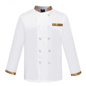 Chef Uniform White Short Sleeve Cotton Workwear For Hotels And Restaurants - Product Image 5