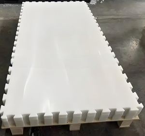 中国メーカー耐久性UHMWPEローラースケートリンク低摩擦PE表面屋内屋外用カスタム切削成形 - Product Image 2