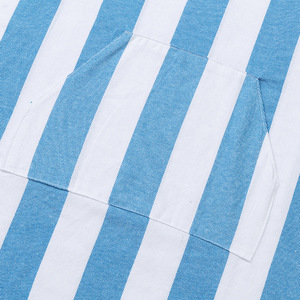 Serviette de plage à capuche Shengpeng 100x75cm 120x90cm en coton à séchage rapide, idéale pour les voyages, la natation et le surf - Product Image 3