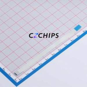 ZX-FFC0.5-F-10048-9P FFC Cable (Flexible Flat Cable) P=0.5mm Connector 9P 0.5mm Reverse 10cm - Product Image 2