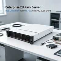 Server Rak Enterprise dengan Bay Hard Drive Hot Swap, Adaptor Jaringan OCP3.0, Controller RAID Tri Mode, Server Rak Mount 2U R3950 G7