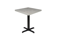 Table de salle à manger de haute qualité, plateau en stratifié, table de restaurant HPL