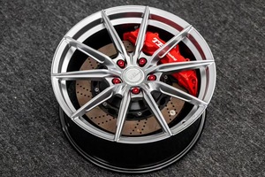 Jantes en alliage d'aluminium WF 15-19 pouces finition noire fabriquées en Chine pour Reiz Accord Bora POLO Golf - Product Image 5