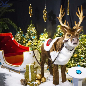 Renard animatronique grandeur nature personnalisé Haichuan pour la décoration de Noël de la maison, du <span class=keywords><strong>centre</strong></span> commercial, du <span class=keywords><strong>centre</strong></span> commercial - Product Image 5