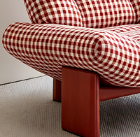 Fauteuil œuf moderne rembourré - Fauteuil inclinable de loisirs rembourré pour hôtel et villa avec accoudoirs, mobilier d'intérieur