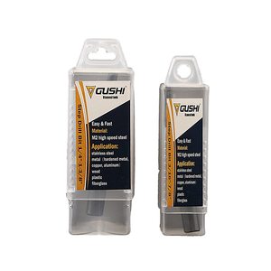 1/4 ถึง 1-3/8 นิ้ว M2 HSS เกลียวร่องขั้นตอนเจาะบิตสําหรับสแตนเลส, โลหะชุบแข็ง, เหล็กอ่อน - Product Image 6