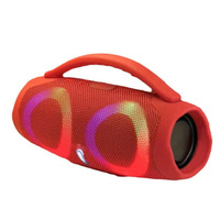 Altavoz Inalámbrico en Oferta, con Luces RGB de Colores, Portátil, para Exteriores, con Bajos Potentes, Subwoofer, Audio Inteligente