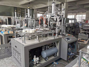 Xuanhai tự động giấy kraft Hộp Ăn Trưa làm máy động cơ động cơ PLC lõi thực phẩm carton các tông hình thành máy đóng gói - Product Image 2