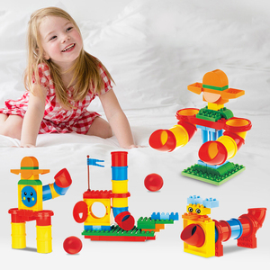 Juguetes interactivos para padres e hijos, bloques de juguete educativos, varios moldeadores, tubería de ingeniería, 9076 - Product Image 5