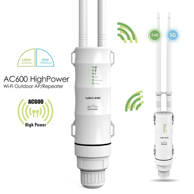 WiFi Mesh 600mbps 1200mbps Wifi Repeater Access Point 200m Outdoor Wireless Bridge CPE Waterproof Long Range Wifi Extender