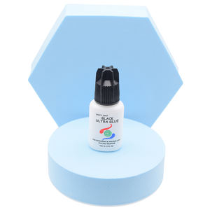 กาวต่อขนตาร้อนขายบางน่ารักที่กําหนดเอง 5 มล. กาวต่อขนตาสีดําพิเศษจากเกาหลี - Product Image 1