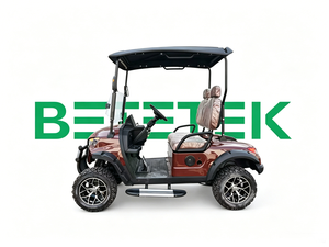 Carrito de Golf para 2 Personas, Operación Sencilla, Asientos Espaciosos, Carro de Golf Resistente para Clubes de Golf y Villas, para Carreteras No Públicas - Product Image 5
