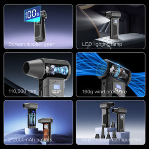 Soplador de Aire Turbo Portátil Inalámbrico para Limpieza de Autos, Eliminación de Polvo de Electrónicos, Turboventilador Portátil, Soplador de Aire, Secador de Aire - Product Image 3