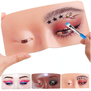 Tablero de Práctica de Maquillaje Facial con Ojos 3D Realistas, para Maquillaje de Cejas y Maquillaje Permanente, Precio Bajo por Compra Combinada - Product Image 4