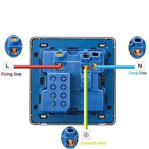 Universal-Doppel-Ausgang mit 5 Löchern und Usb-Anschluss Silberwand-Steckdose 110-250 V UK 13 A PC Steckdose 1/2/<span class=keywords><strong>3</strong></span> Weg-Lichtschalter - Product Image 6